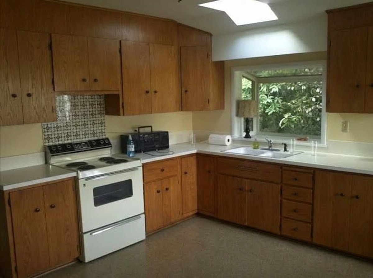 The same kitchen visualised by Remodler AI